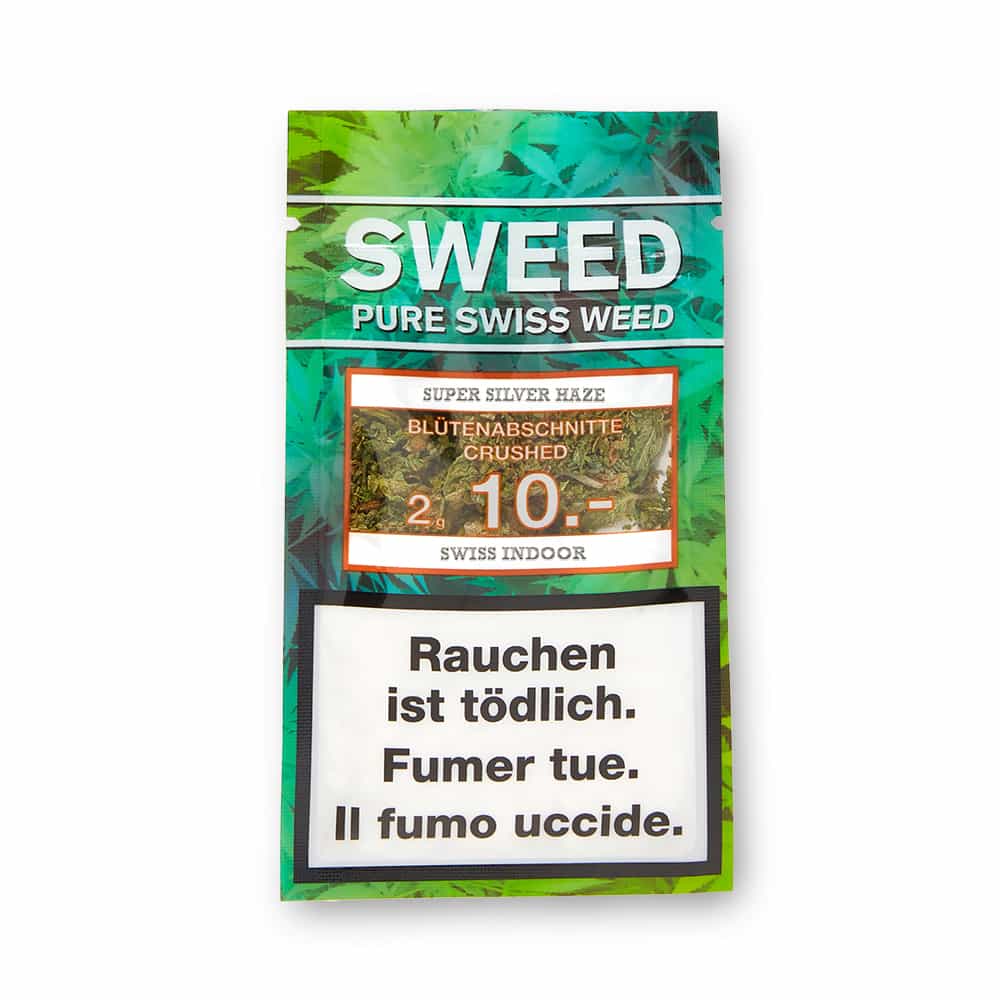 Sweed Super Silver Haze – CBD-Blüten, 2 g