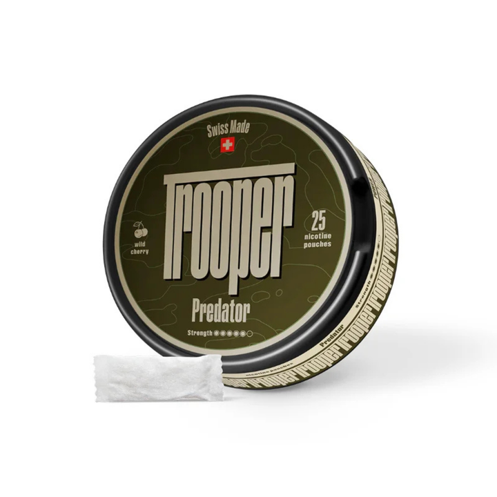 Trooper Predator Wild Cherry 15mg Nicotine Pouches
