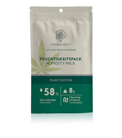 Humidity Pack 58 Prozent 8g im wiederverschliessbaren Beutel für Vorratsgläser