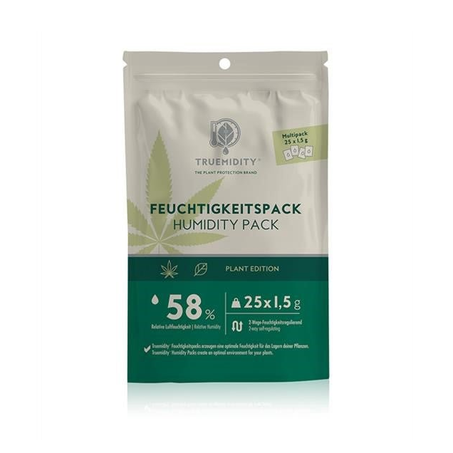 Humidity Pack - Feuchtigkeitsregulator - 58% - 1.5g - Display - 25 Stück kaufen bei rauchwerk.ch