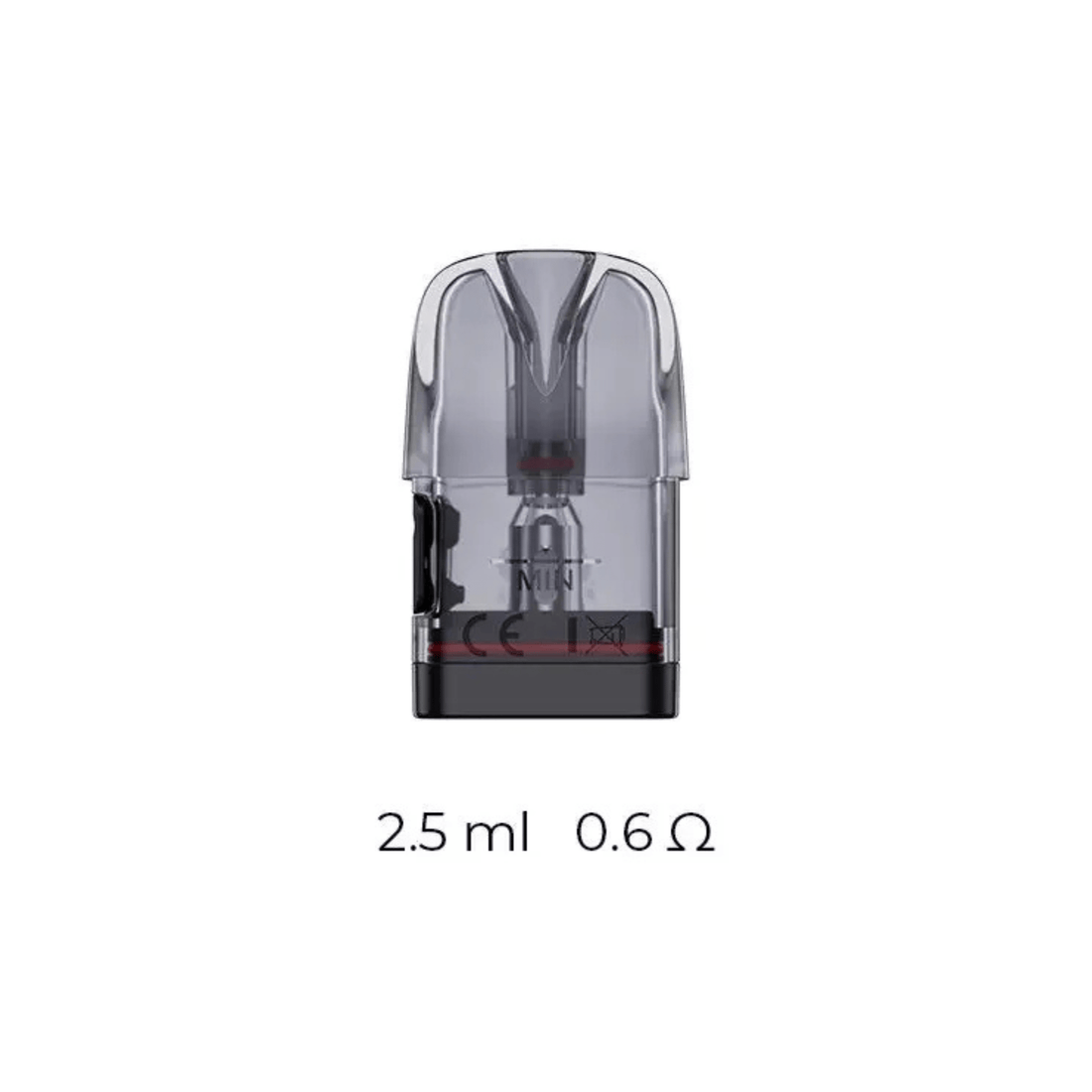 Transparenter Uwell Caliburn G3 Lite Ersatzpod 0.6 Ohm mit Side-Fill