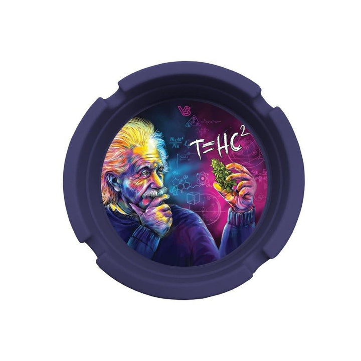 Detailansicht des T=HC2 Classic Designs auf dem Silikon Aschenbecher