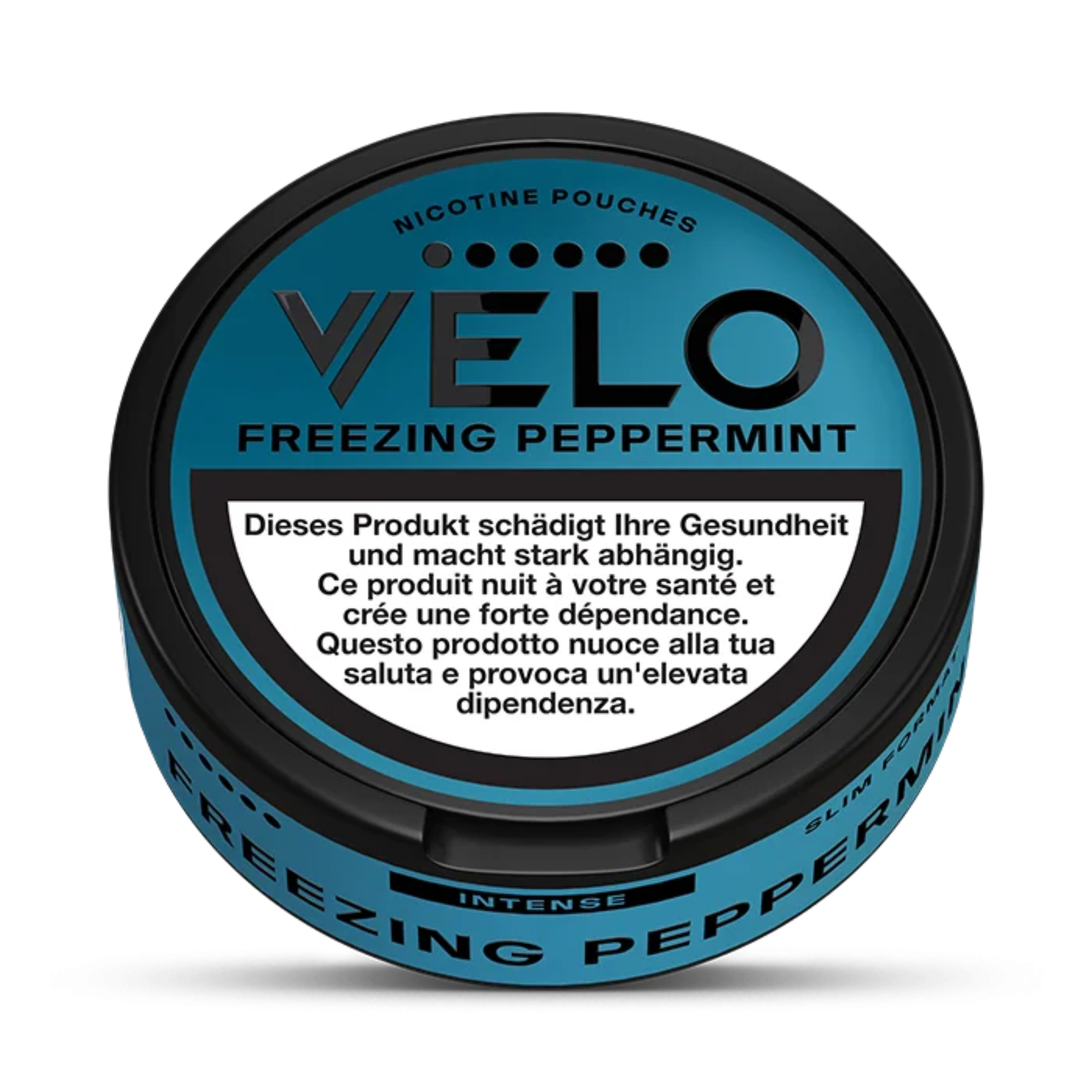 VELO Freezing Peppermint Nikotin Pouches Detailansicht