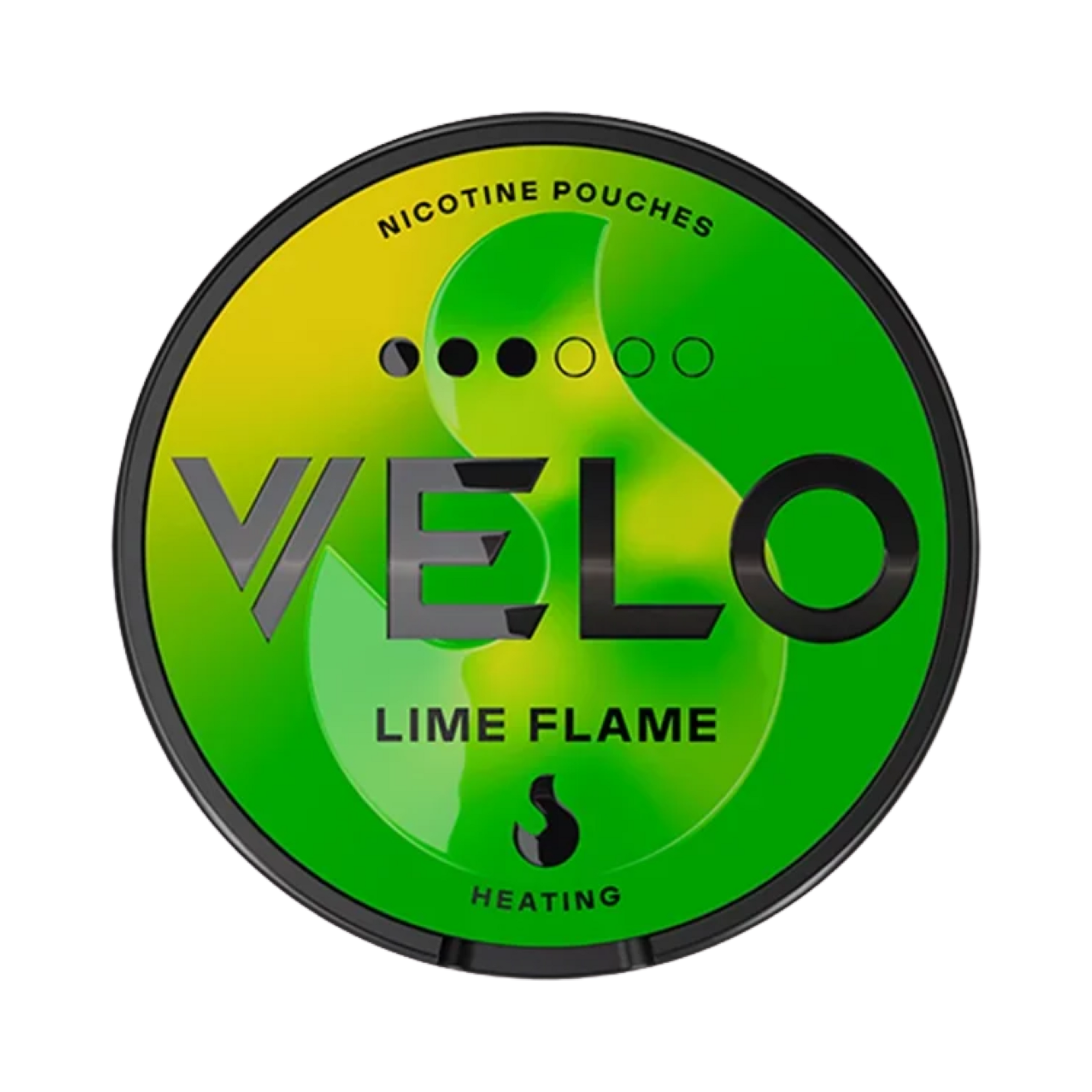 VELO Lime Flame 3/6 Nikotin Pouches 14g Dose Vorderansicht
