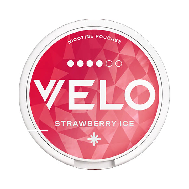 Velo Strawberry Ice – Nikotinbeutel, Stärke 4/6