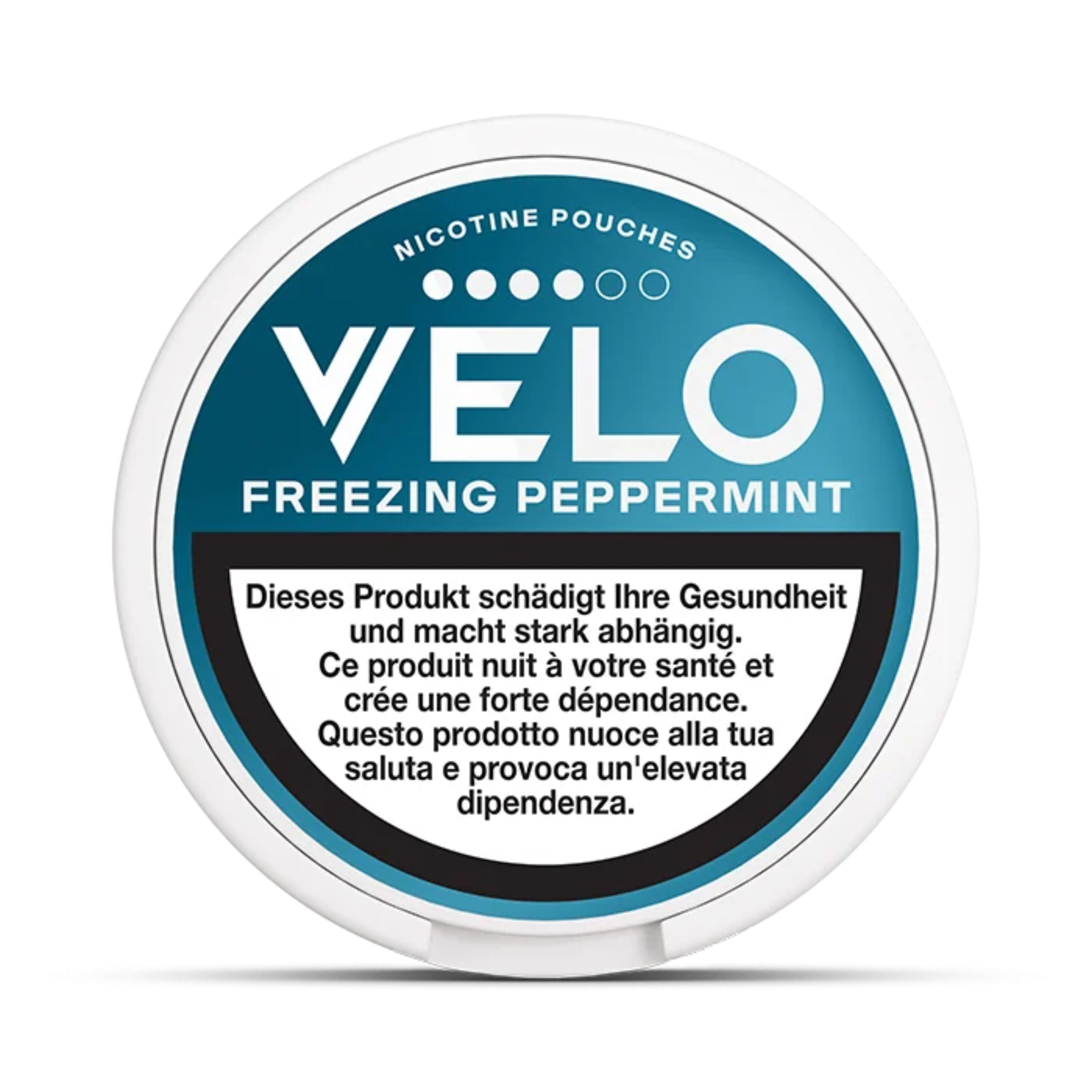 VELO Freezing Peppermint 4/6 Nikotinbeutel Dose