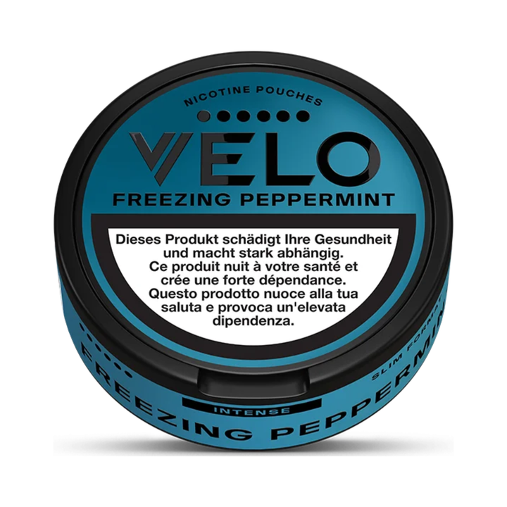 VELO Freezing Peppermint Nikotin Pouches Detailansicht