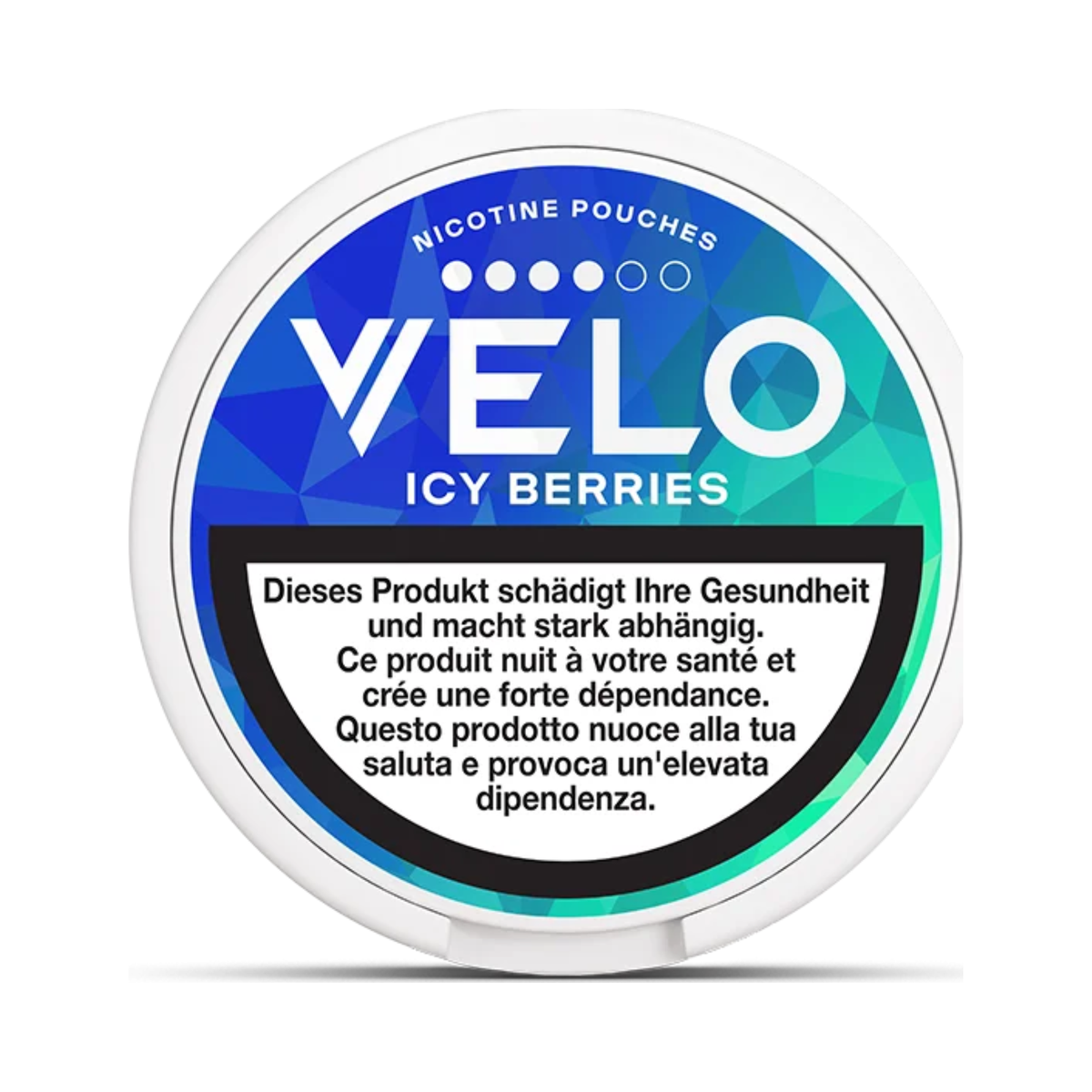 VELO Icy Berries 4/6 Nikotinbeutel Dose
