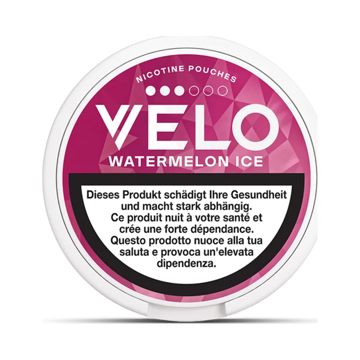 VELO Watermelon Ice 4/6 Dose, Nikotin Pouches 14g