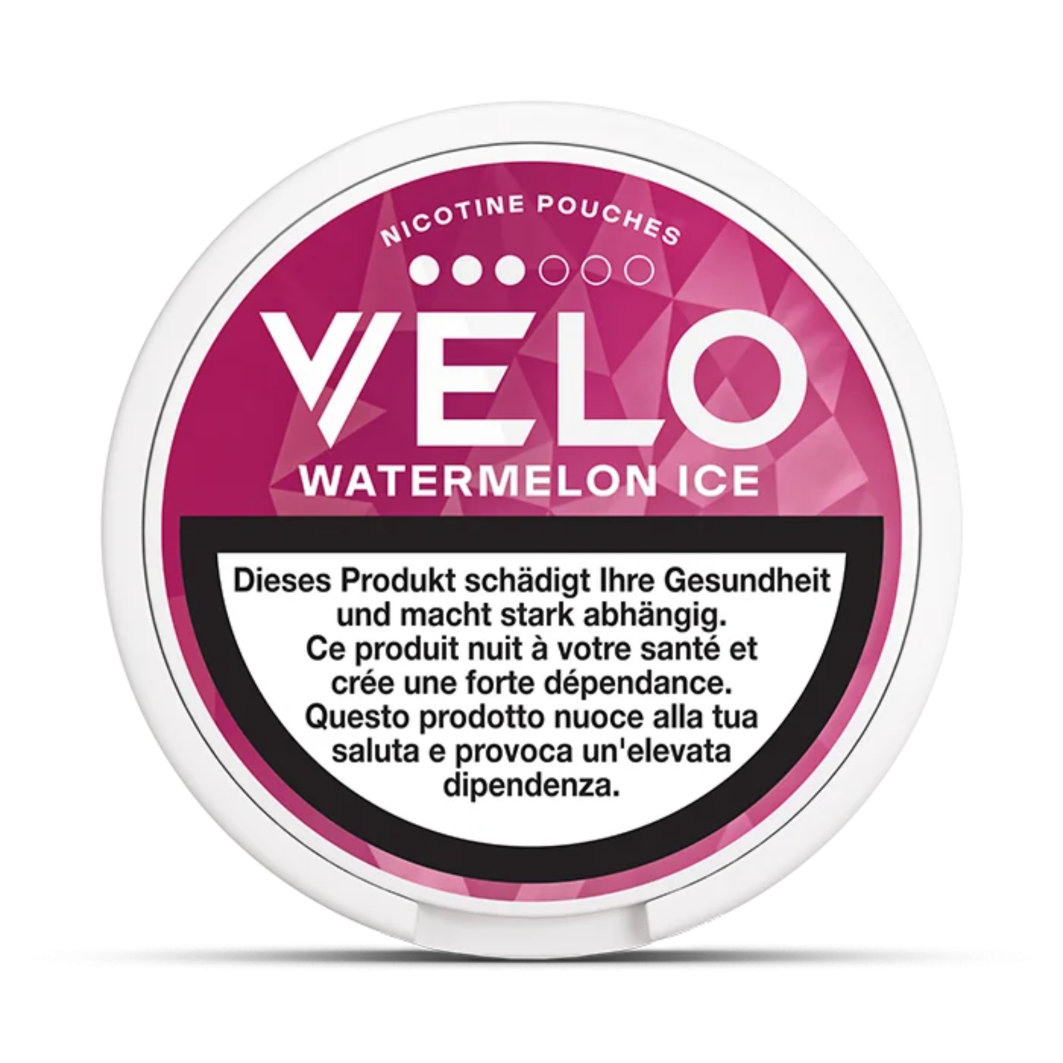 VELO Watermelon Ice 4/6 Dose, Nikotin Pouches 14g