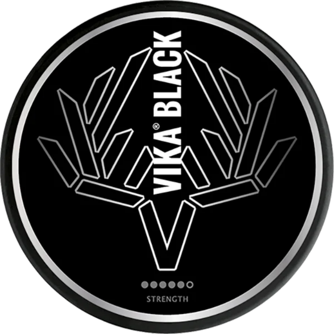 VIKA Black Regular White Dry Tabak-Snus 13g Dose