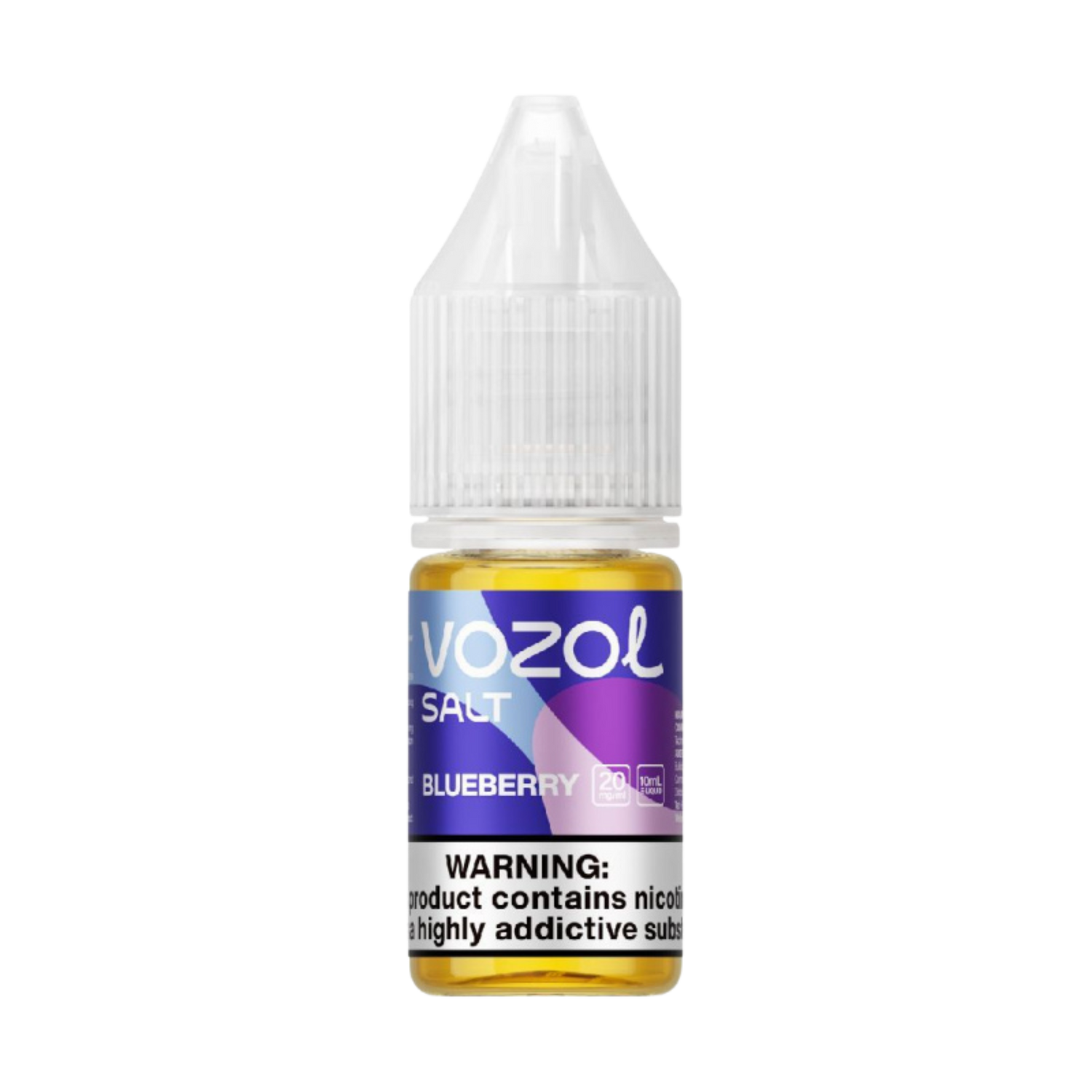 VOZOL Blueberry 20mg 10ml Nikotinsalz Liquid Flasche