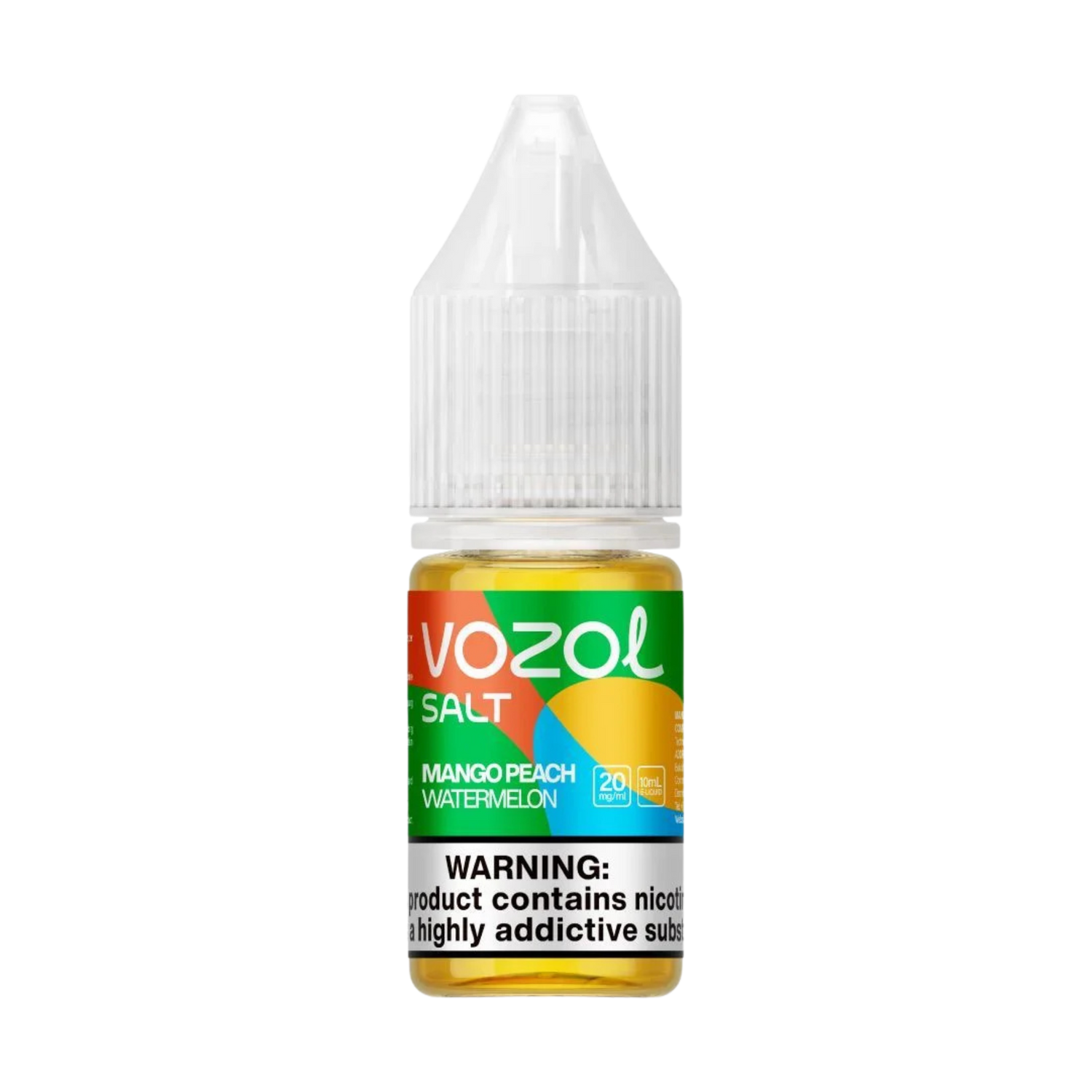 VOZOL Peach Mango Watermelon 20mg 10ml Nikotinsalz Liquid