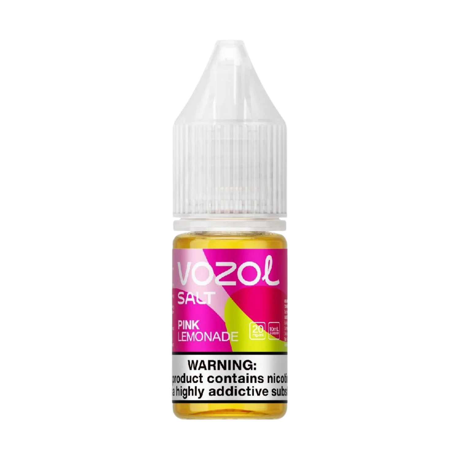 VOZOL Pink Lemonade 20mg 10ml Nikotinsalz Liquid Flasche