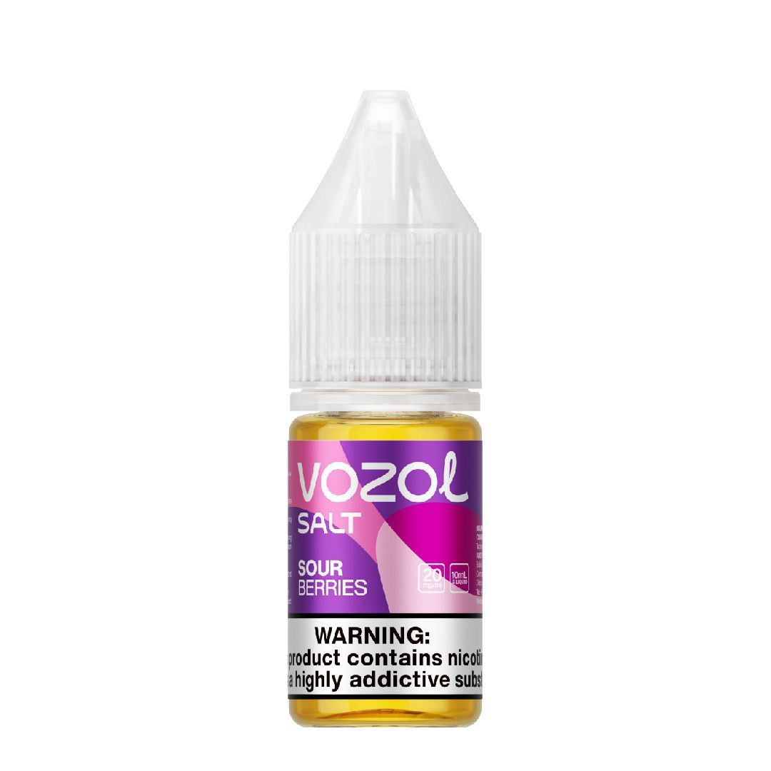 VOZOL Sour Berries 20mg 10ml Nikotinsalz Liquid Flasche