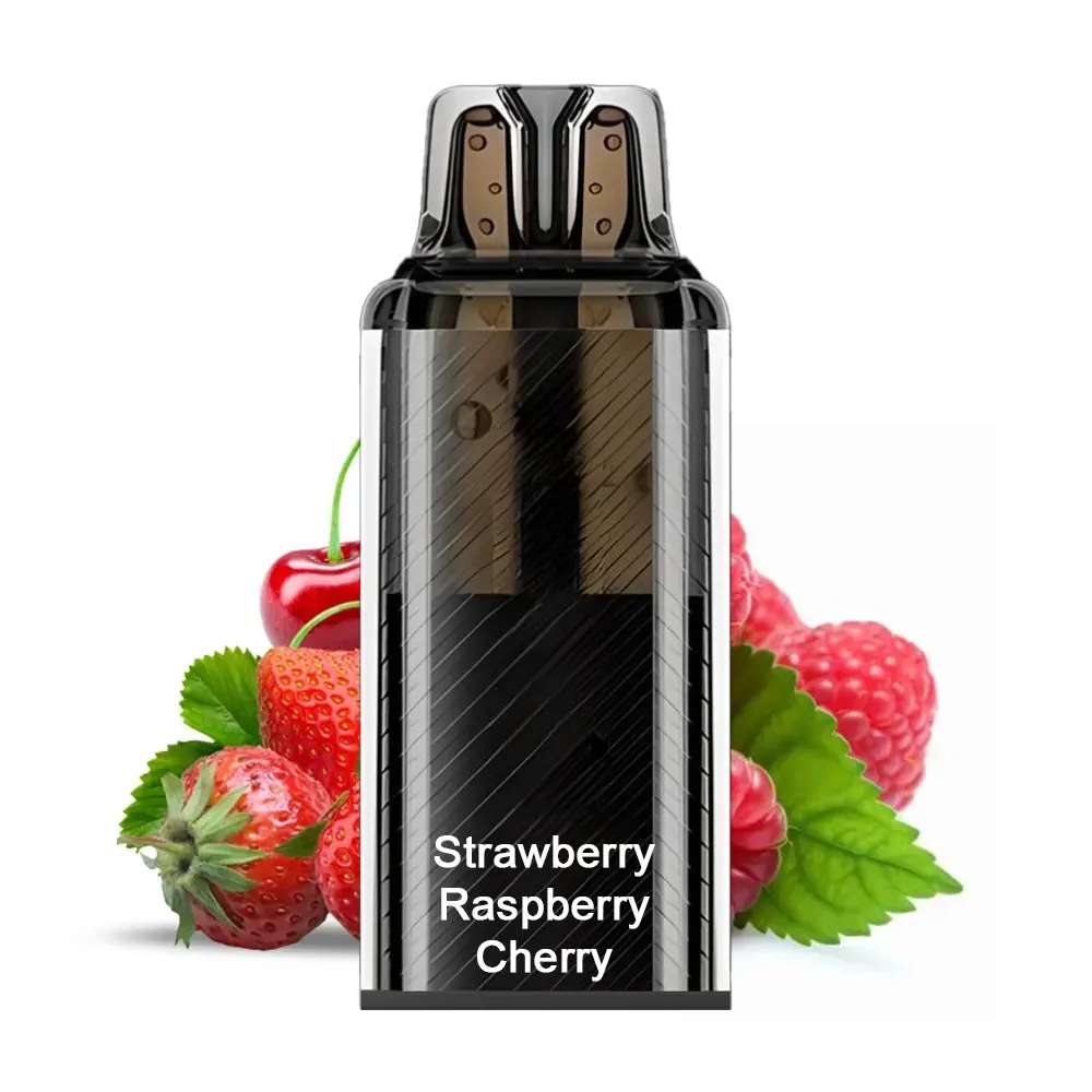 Vozol Vista Plug Pod Strawberry Raspberry Cherry 20mg mit 12 ml Liquid