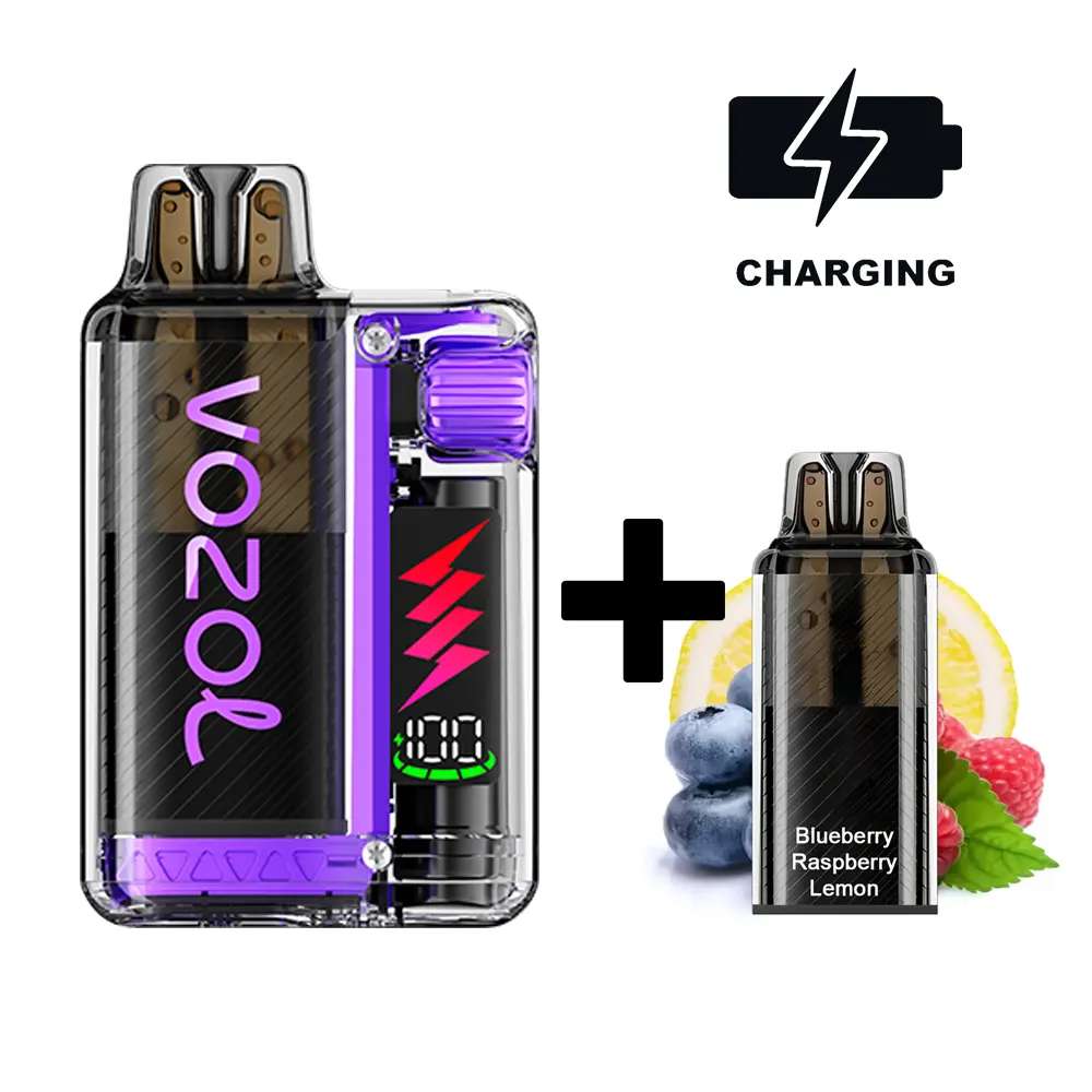 Vozol Vista Plug Starter Kit Blueberry Raspberry Lemon 20mg Vape
