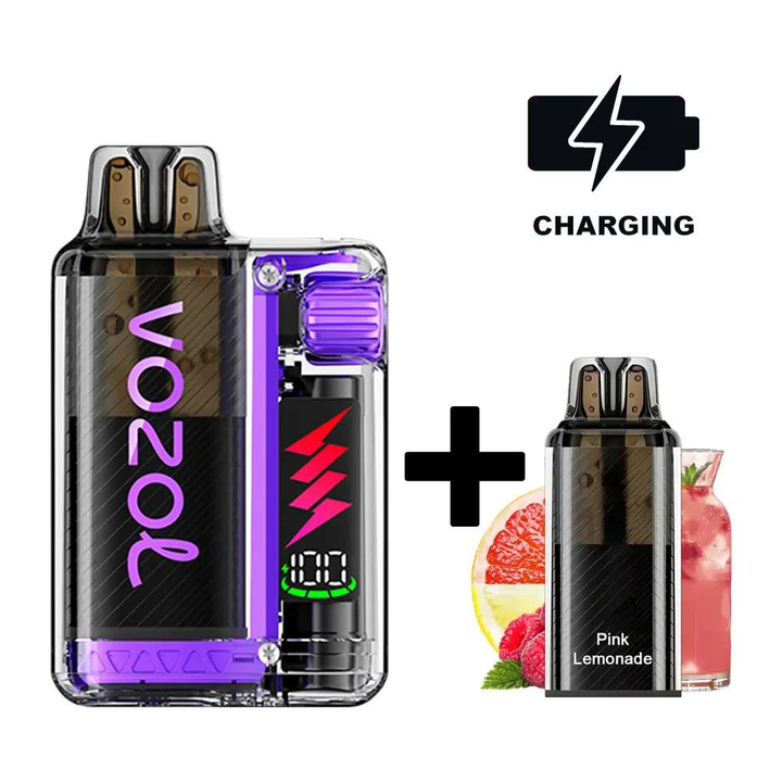 Vozol Vista Plug Starter Kit Pink Lemonade 20mg Vape