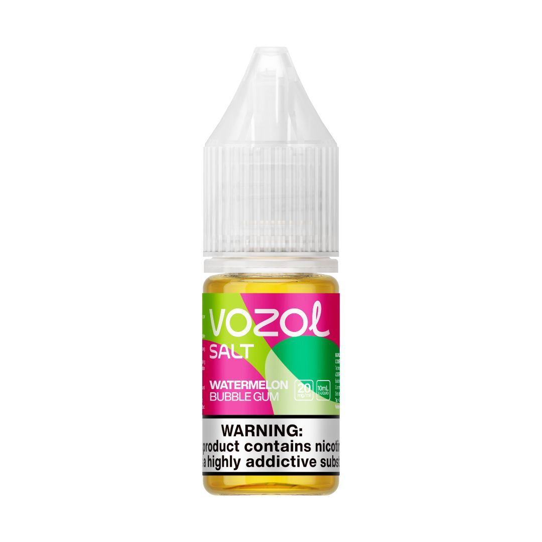 VOZOL Watermelon Bubblegum 20mg 10ml Nikotinsalz Liquid Flasche