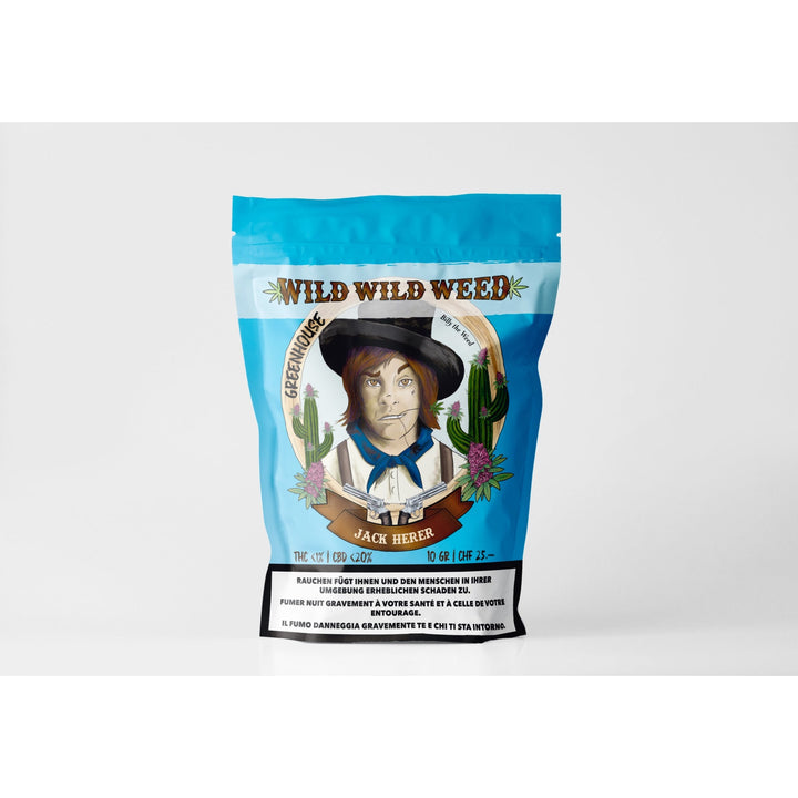 Fiori di CBD Wild Wild Weed Billy The Weed Jack Herrer, 10 g