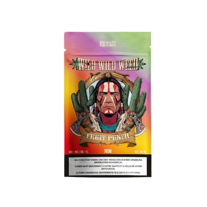 Wild Wild Weed Fruit Punch Indoor CBD Trim 10g Beutel Vorderseite