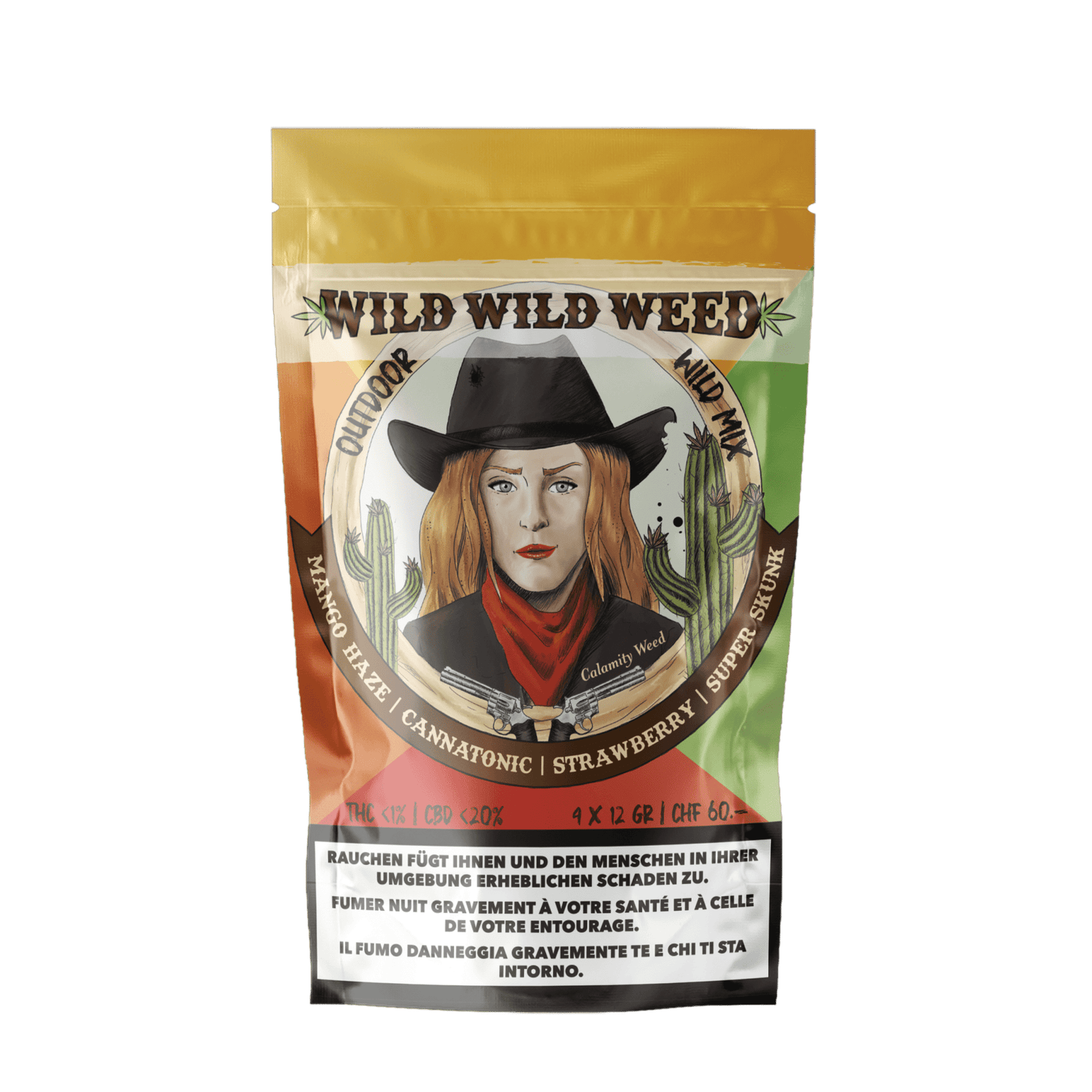 Wild Wild Weed - Wild Mix - Outdoor CBD - 48g kaufen bei rauchwerk.ch
