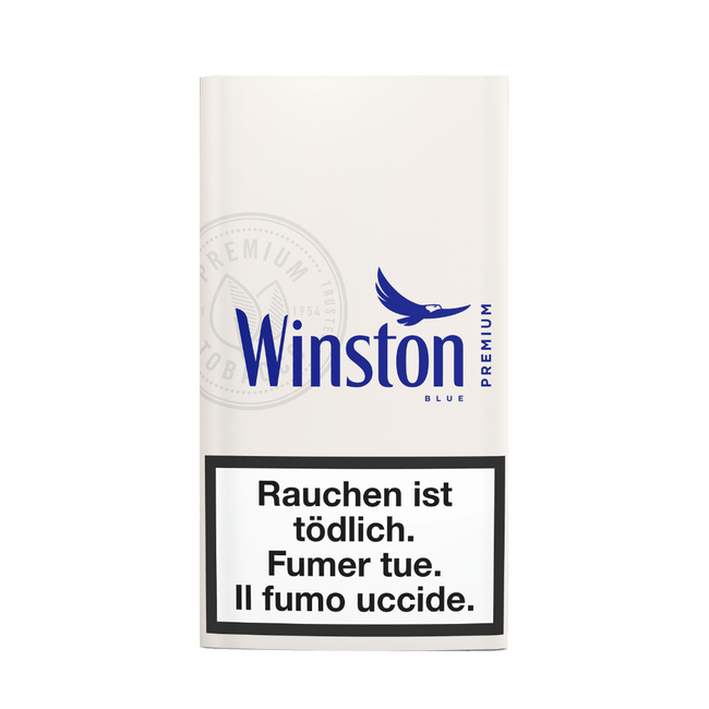 Winston Blue Drehtabak 25g Beutel Vorderseite
