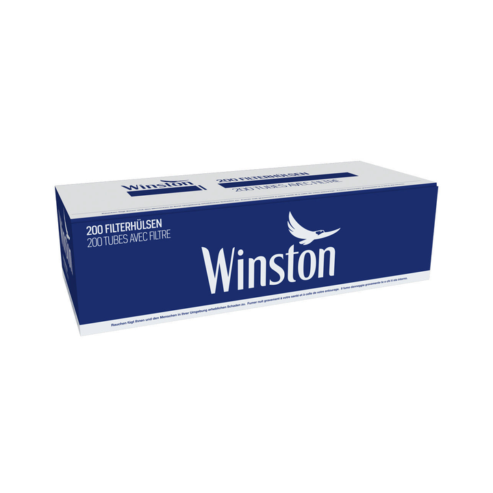 Winston Blue Zigarettenhülsen, 5 x 200 Stück