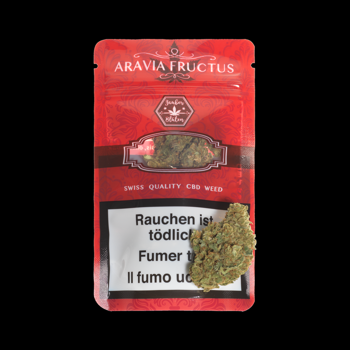 Zauber Blüten Aravia Fructus – CBD-Blüten, 2 g, Ansicht 1