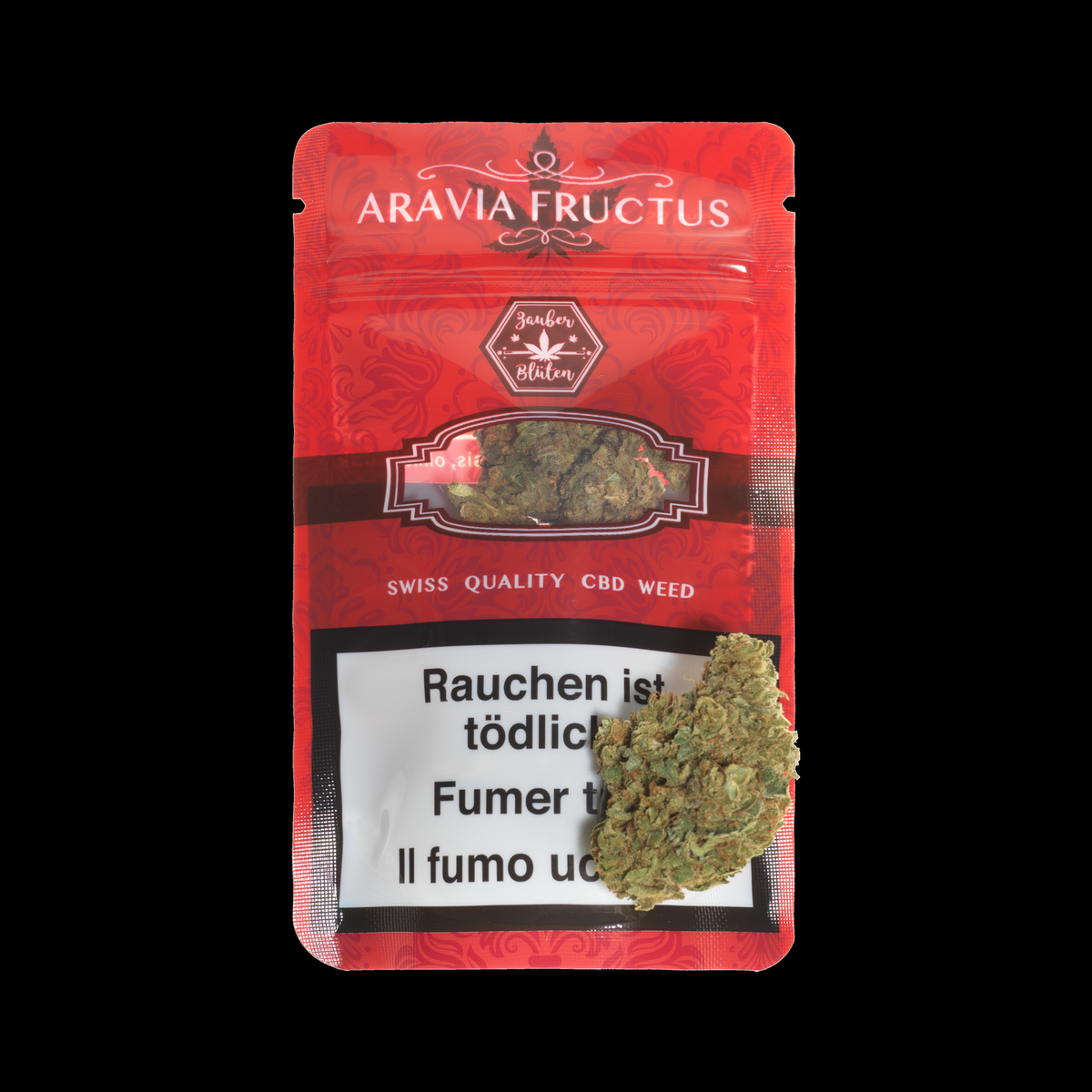 Zauber Blüten Aravia Fructus – CBD-Blüten, 4.5 g, Ansicht 1