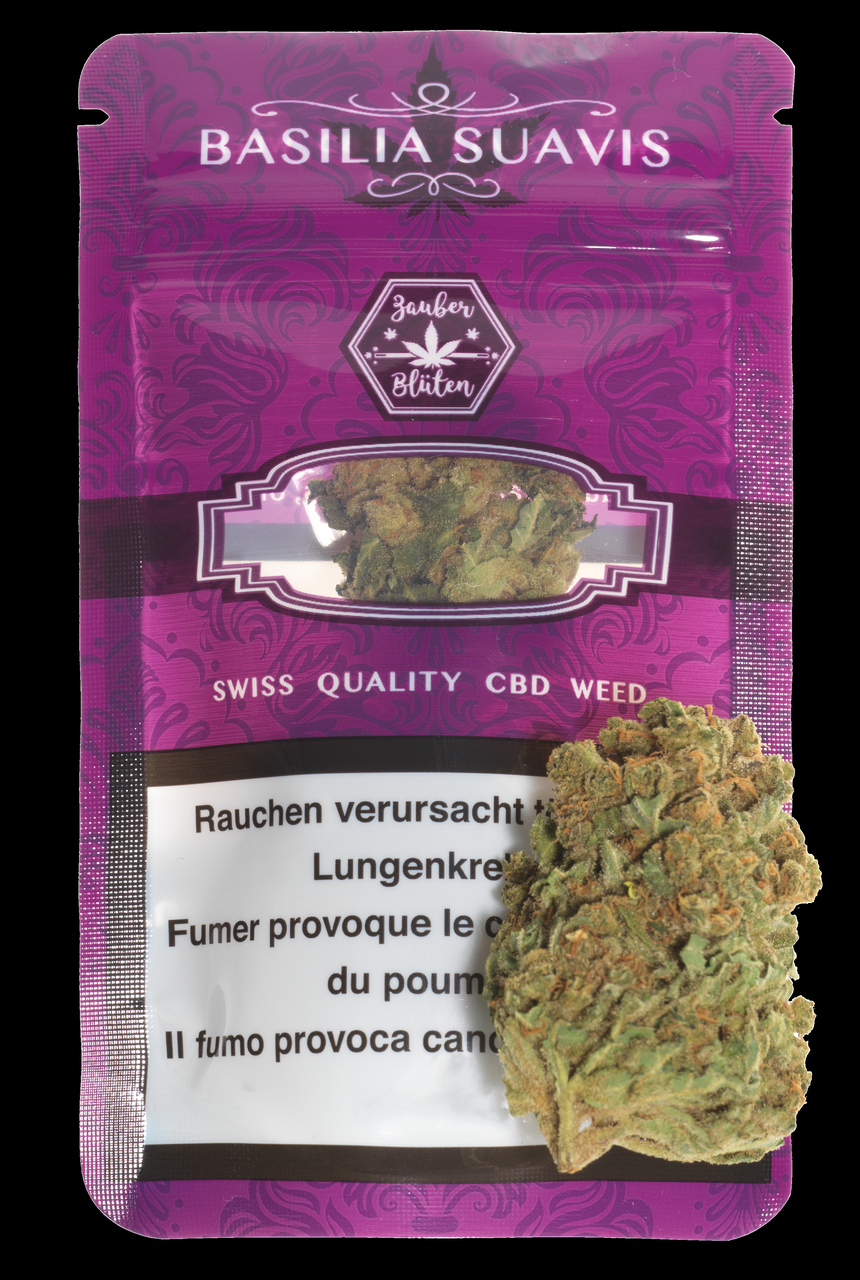 Zauber Blüten Basilia Suavis – CBD-Blüten, 4.5 g, Ansicht 1