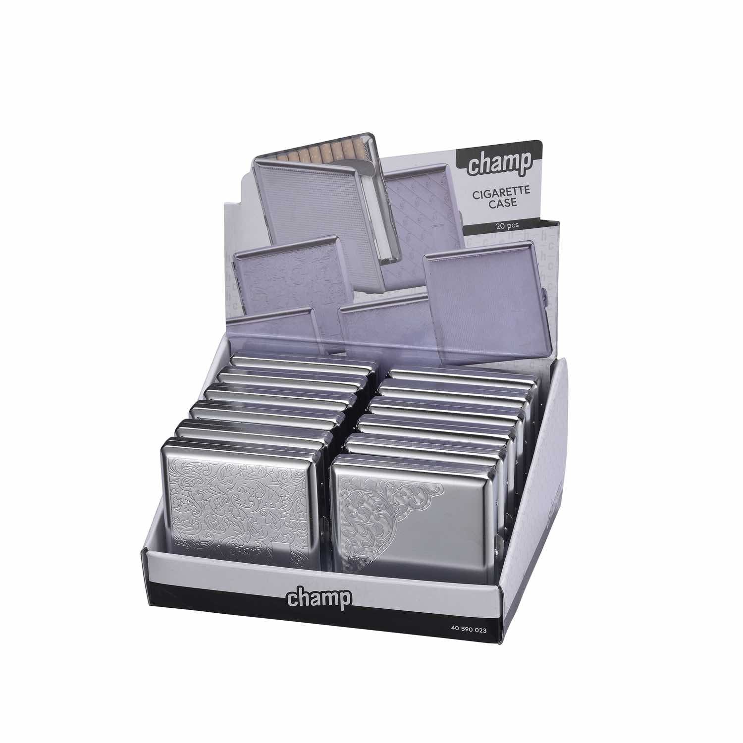 20er Zigarettenetui Classic mit Gravur, Frontansicht