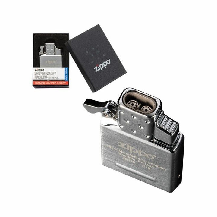 Zippo Gaseinsatz mit 2 Flammen