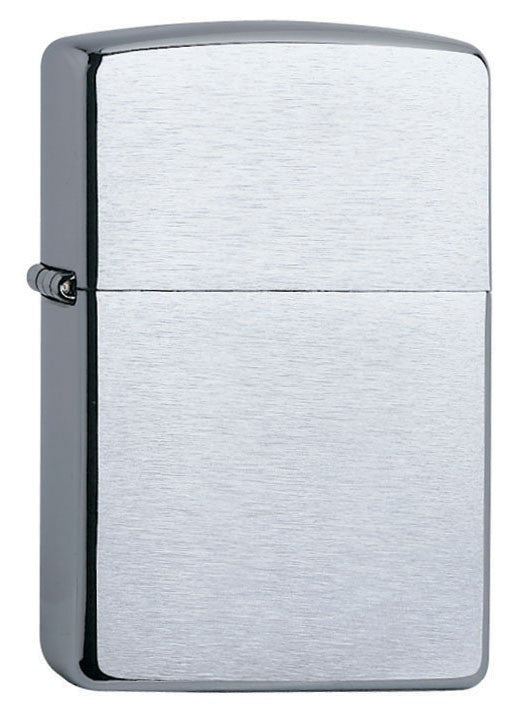 Zippo Sturmfeuerzeug in gebürstetem Chrom