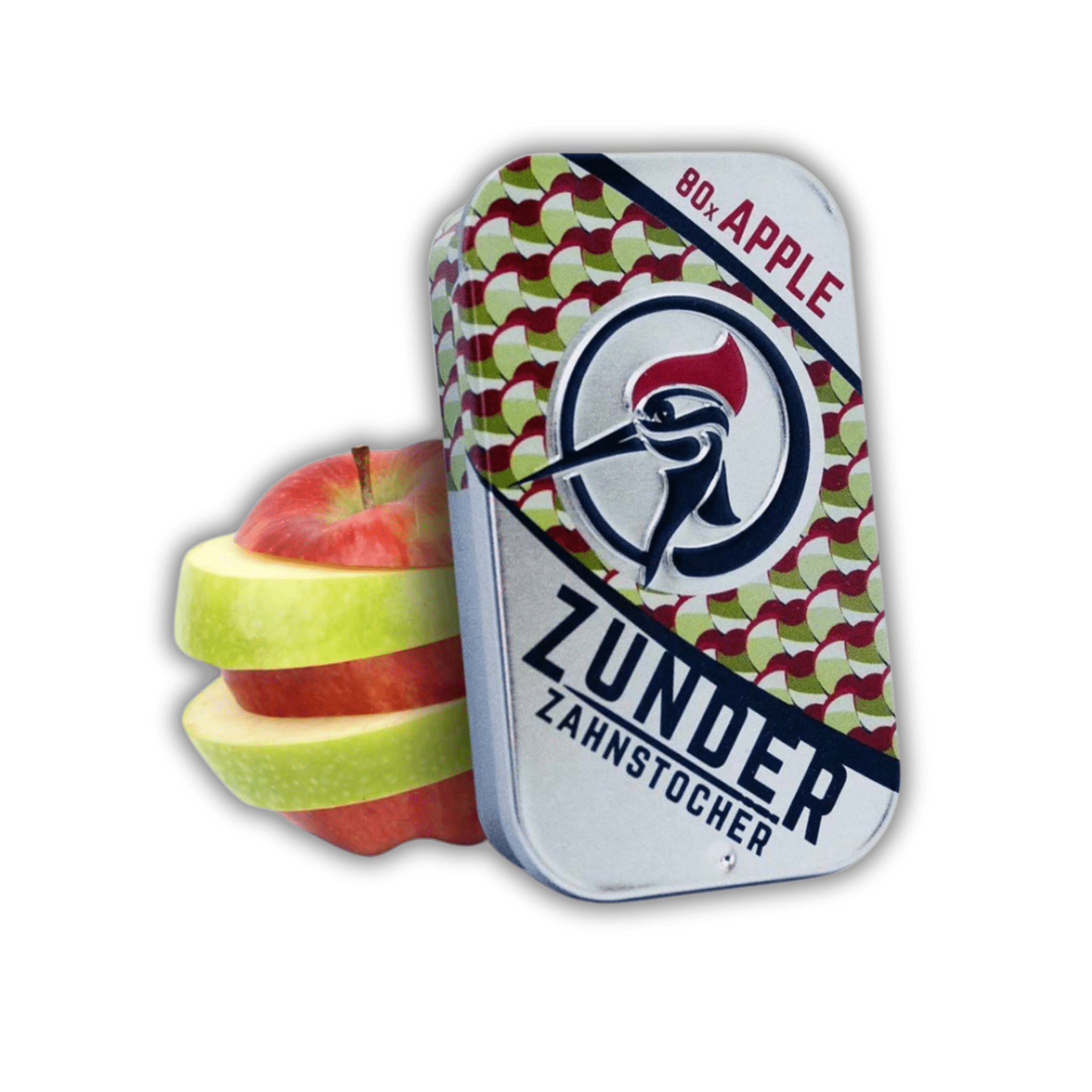 Zunder Zahnstocher - Apple - Box - 80 Stück kaufen bei rauchwerk.ch